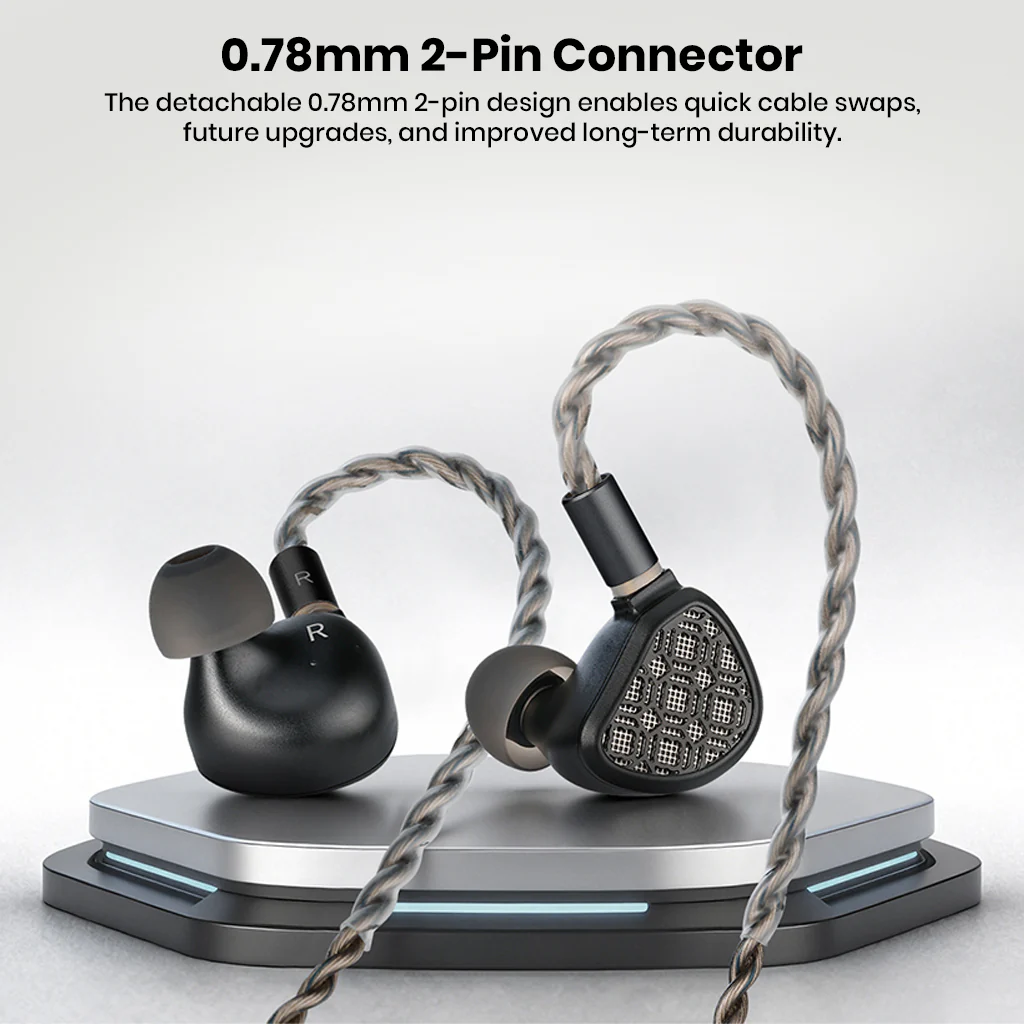 Kefine- Arnar 14.5mm Planar + Knowles BA Hybrid In-Ear Monitor - Image 9