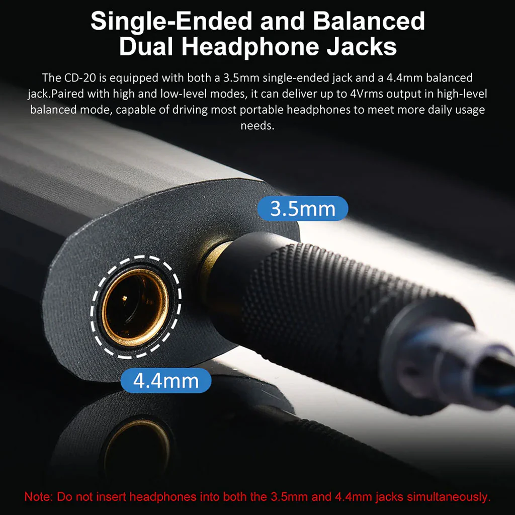 KINERA - Celest CD-20 ES9039Q2M Portable DAC & AMP - Image 3
