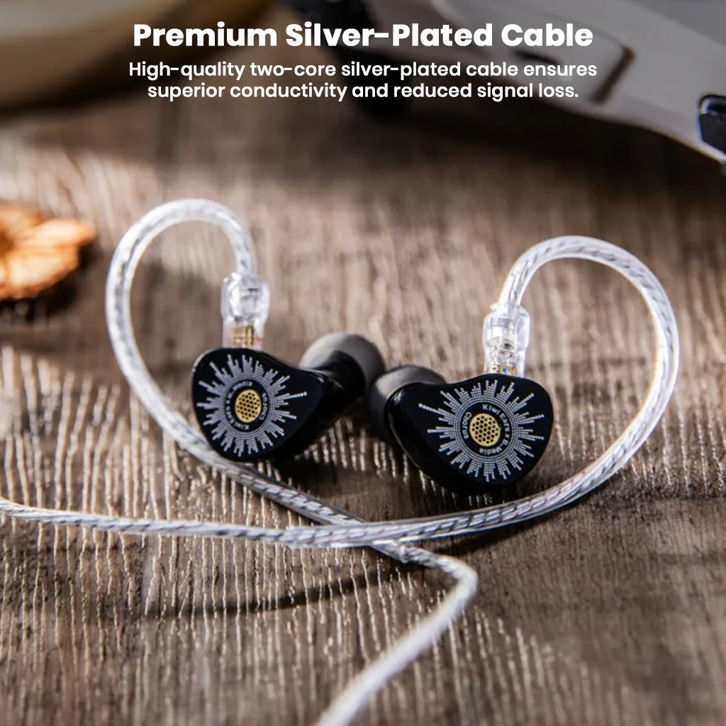 Kiwi Ears X B_Media - Chorus Single DLC Diaphragm Dynamic Driver IEM - Image 4