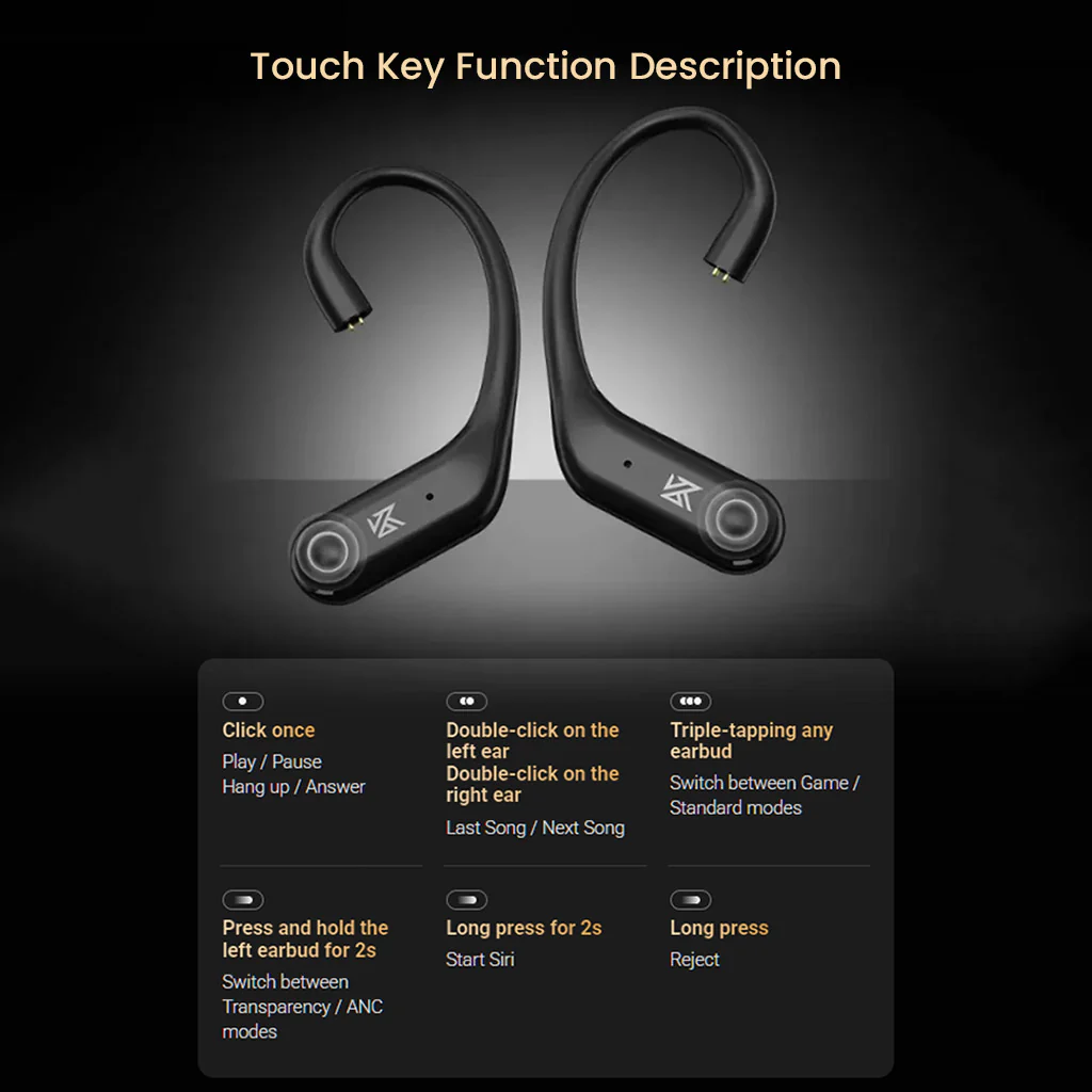 KZ-AN01 ANC Enabled Wireless Adapter for IEMs - Image 14