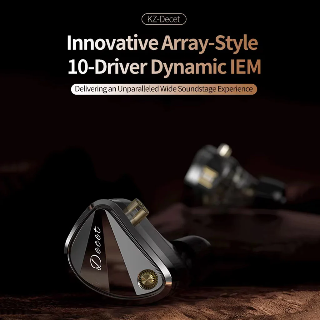 KZ Decet 10 Dynamic Driver IEM - Image 9