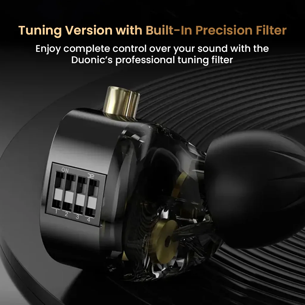KZ - Duonic 3 Planar Magnetic + Dynamic Hybrid Driver IEM - Image 7