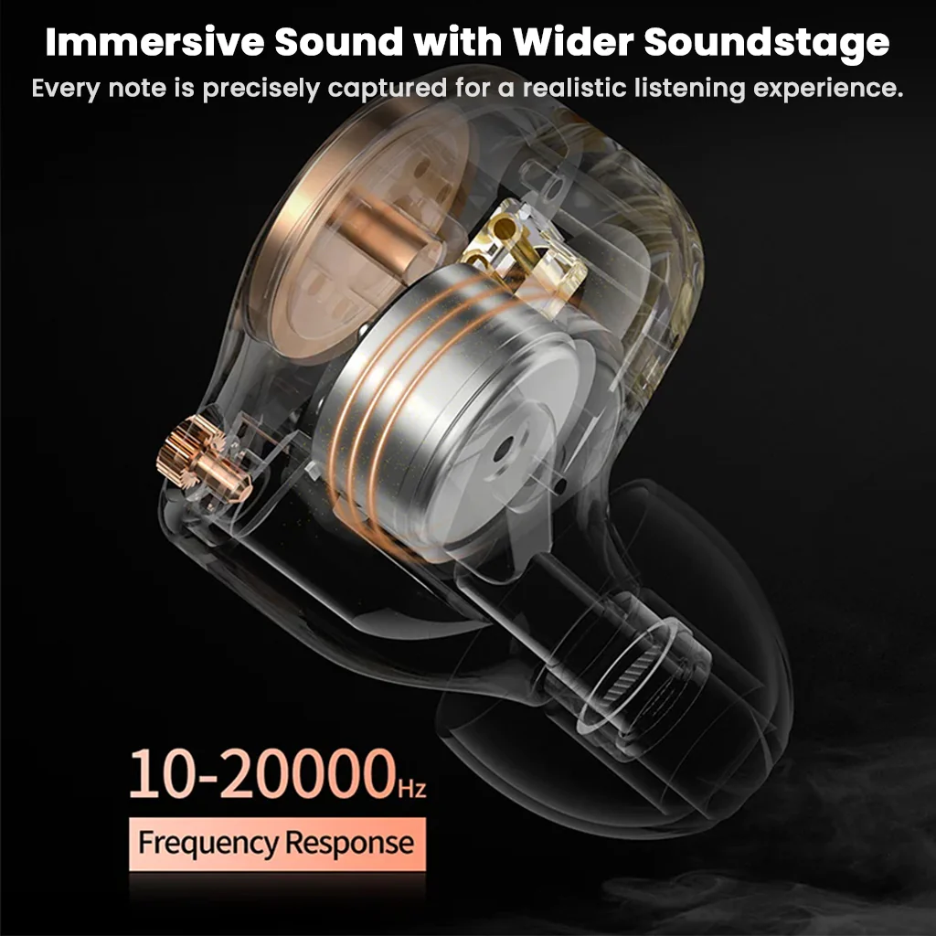 KZ - EDX Pro 2 Super Linear 10mm Dynamic Driver IEM - Image 10