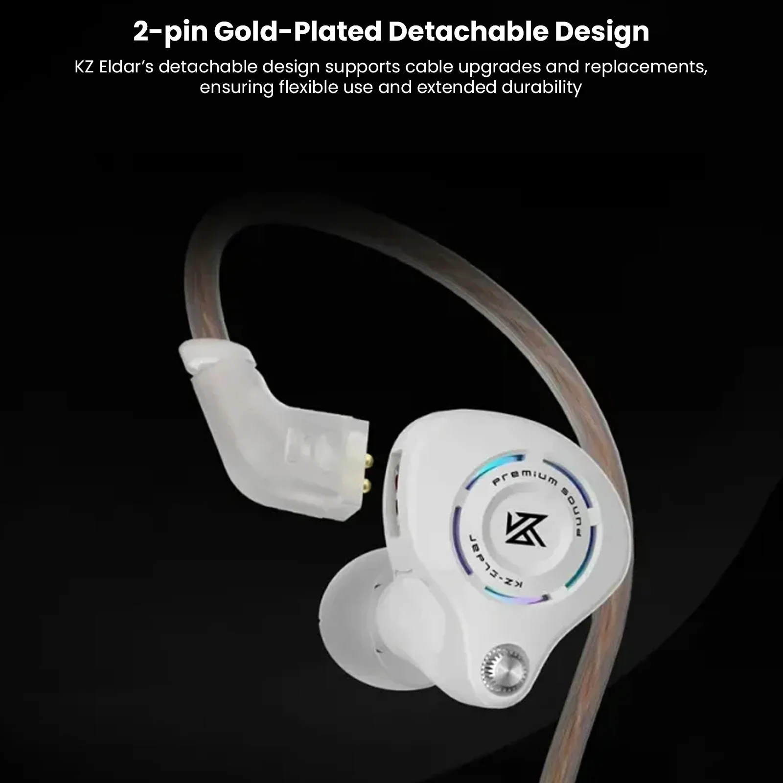 KZ - Eldar Single Dynamic Driver IEM - Image 11