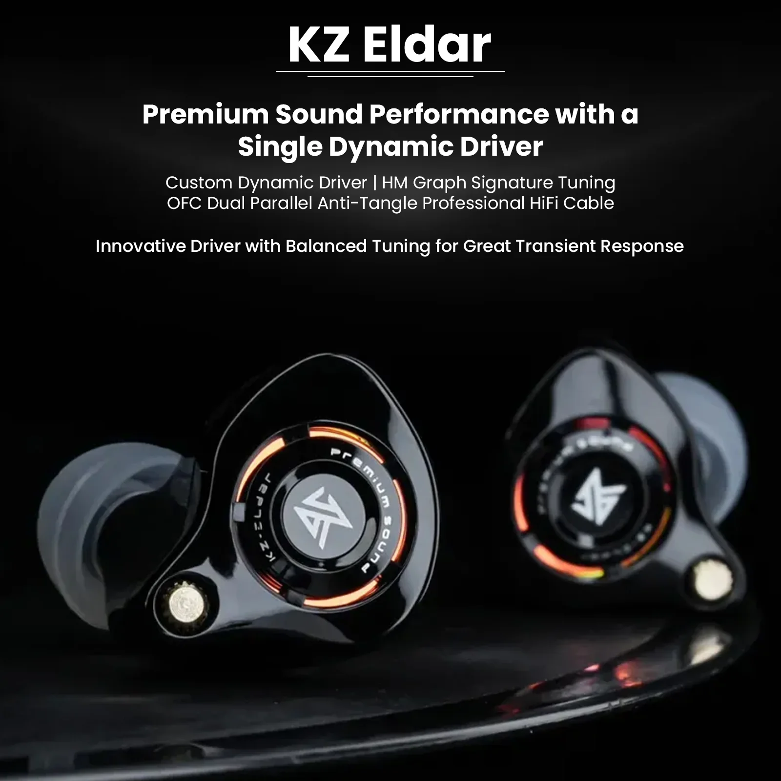 KZ - Eldar Single Dynamic Driver IEM - Image 2