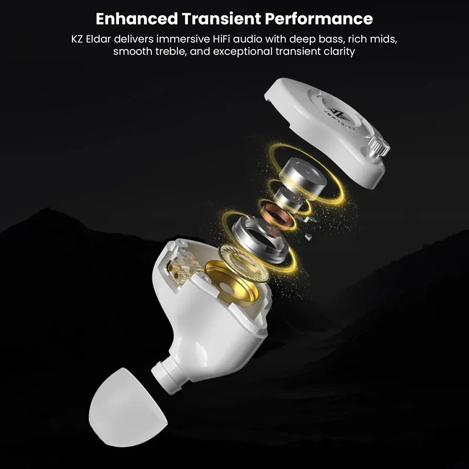 KZ - Eldar Single Dynamic Driver IEM - Image 3