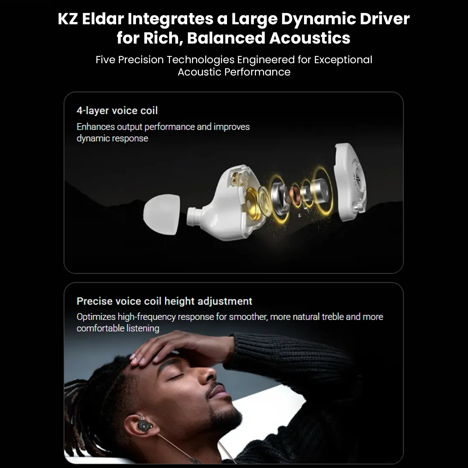 KZ - Eldar Single Dynamic Driver IEM - Image 5