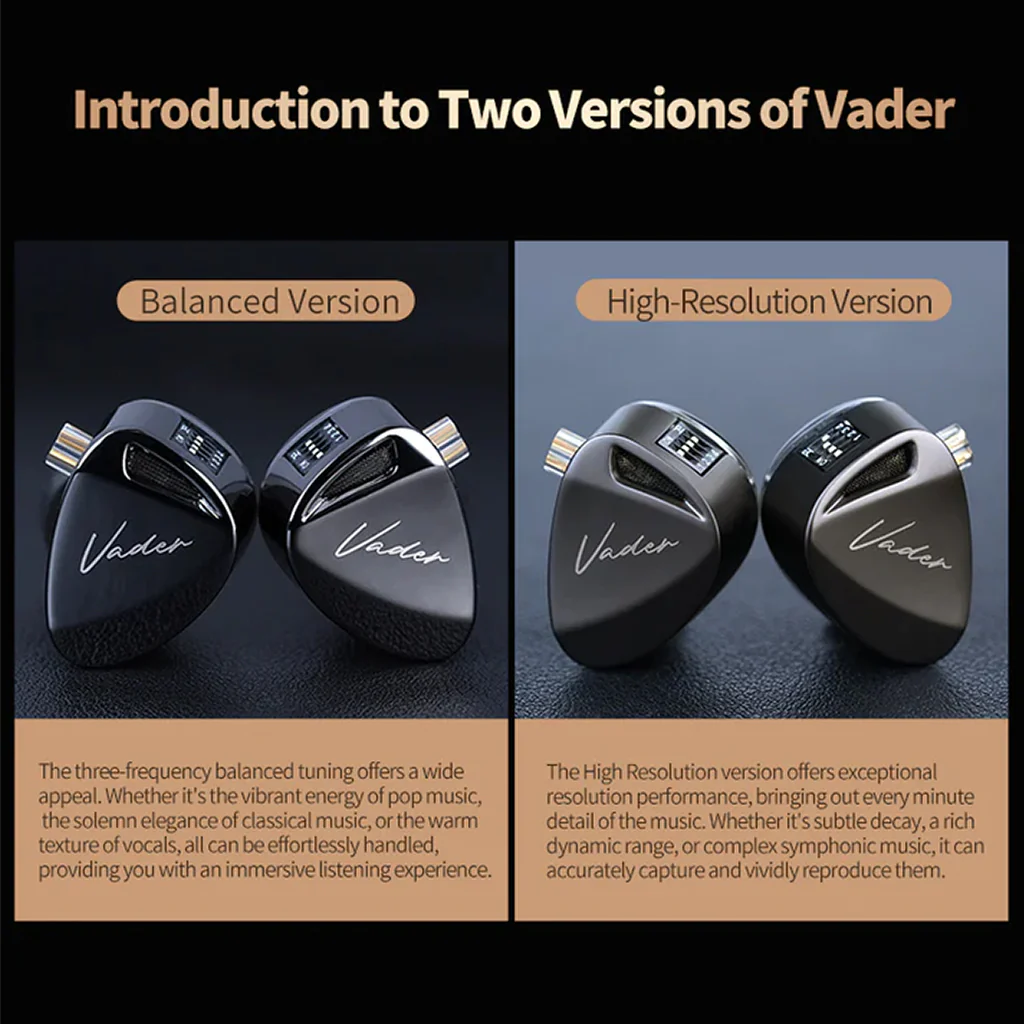 KZ - Vader 8mm Triple Dynamic Driver IEM - Image 2