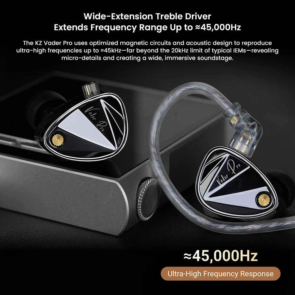KZ - Vader Pro Triple Dynamic Driver IEM - Image 6