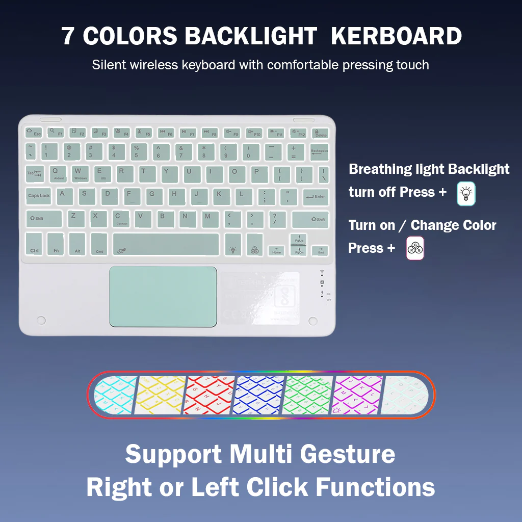 LX115T Keyboard Case for Lenovo Tab P11 (2nd Gen)/ P11 Pro/ Pad Pro 11.5 - Image 5