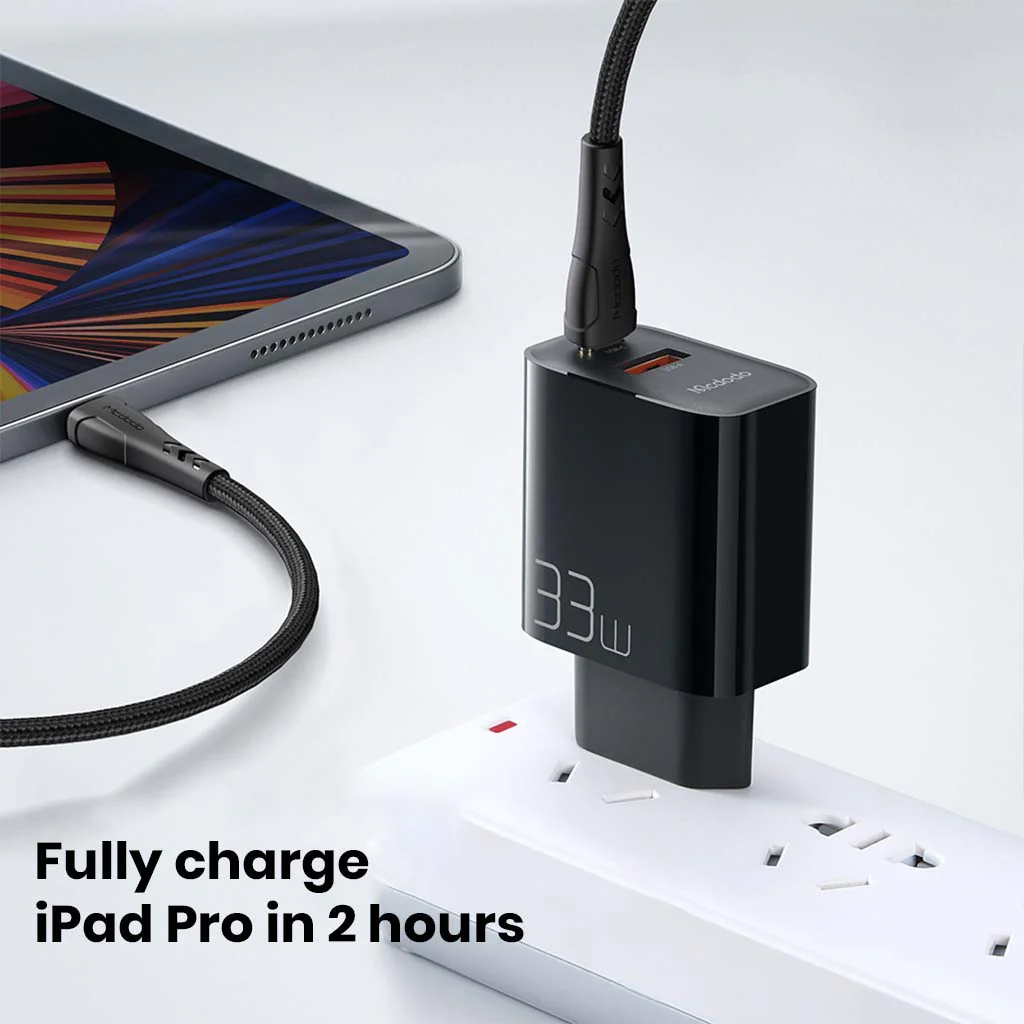 Mcdodo- 33W PD Wall Charger with Type C Cable - Image 4