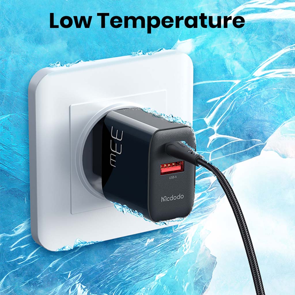 Mcdodo- 33W PD Wall Charger with Type C Cable - Image 7