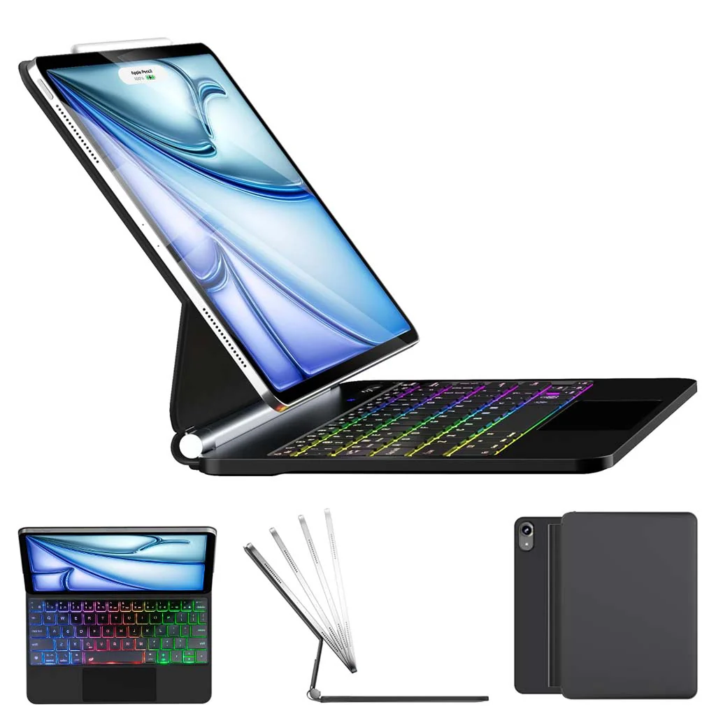 MK-10 Keyboard Case for iPad 11th Gen A16 2025 & iPad 10th Gen 2022