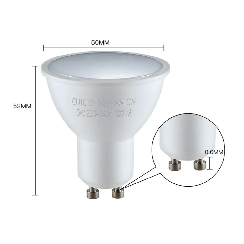 MOES - 5W WiFi Smart LED Bulb - Image 8