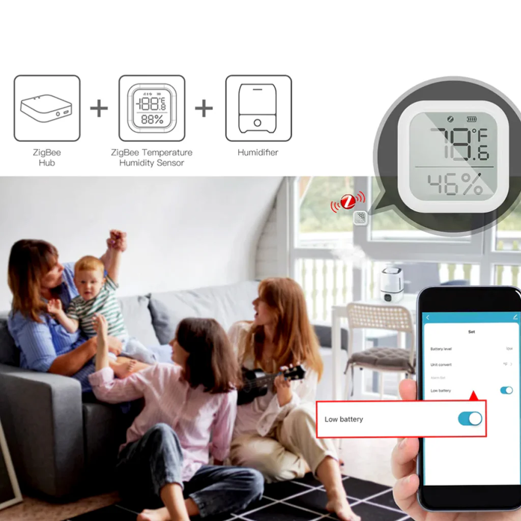 MOES - ZigBee Temperature Humidity Sensor - Image 3