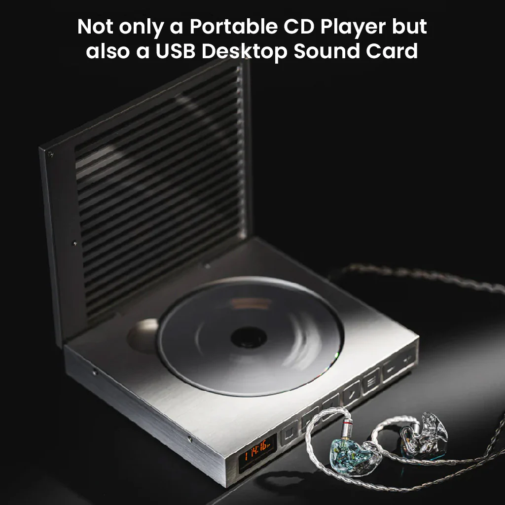 MOONDROP DiscDream 2 Ultra Portable HiFi CD Player - Image 11