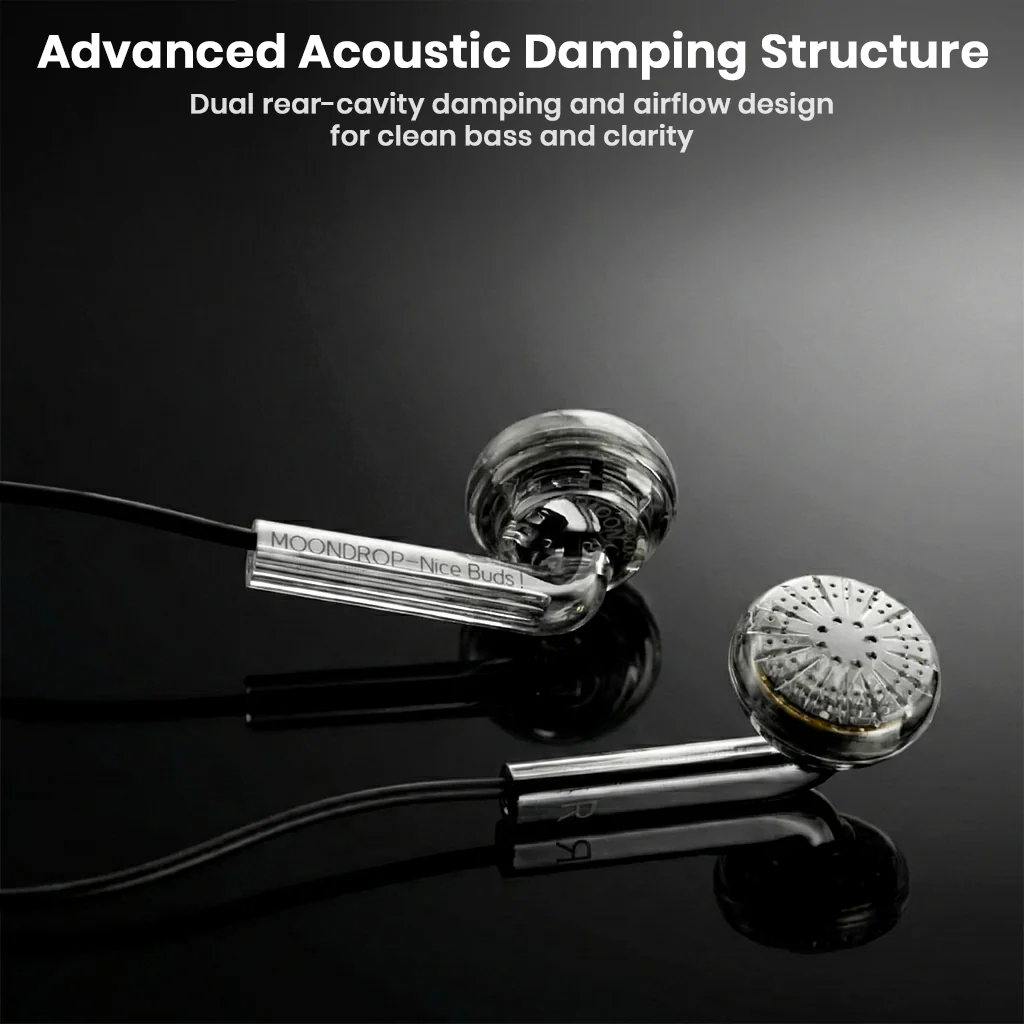 MOONDROP - Nice Buds 15.4mm Dynamic Driver Wired Earbuds - Image 9