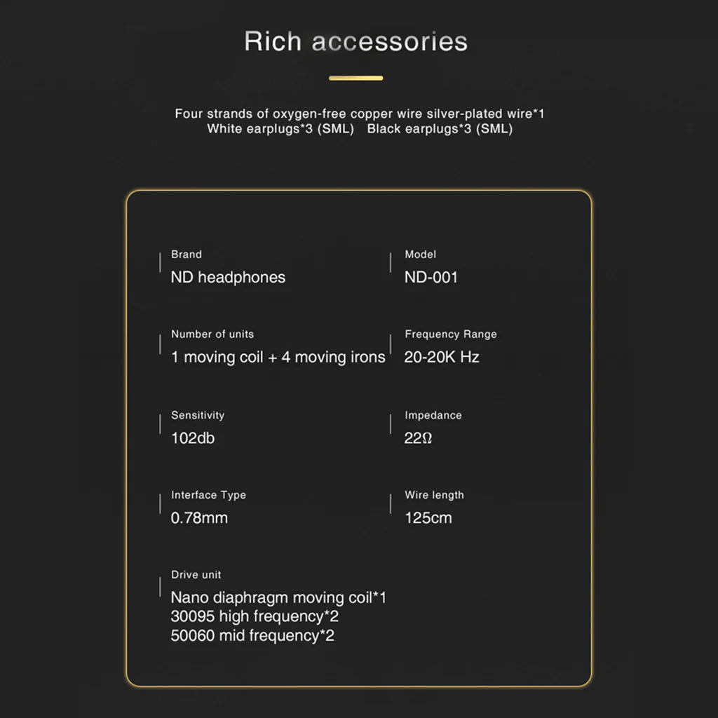 ND - 001 (1DD+4BA) In-Ear Monitors - Image 15