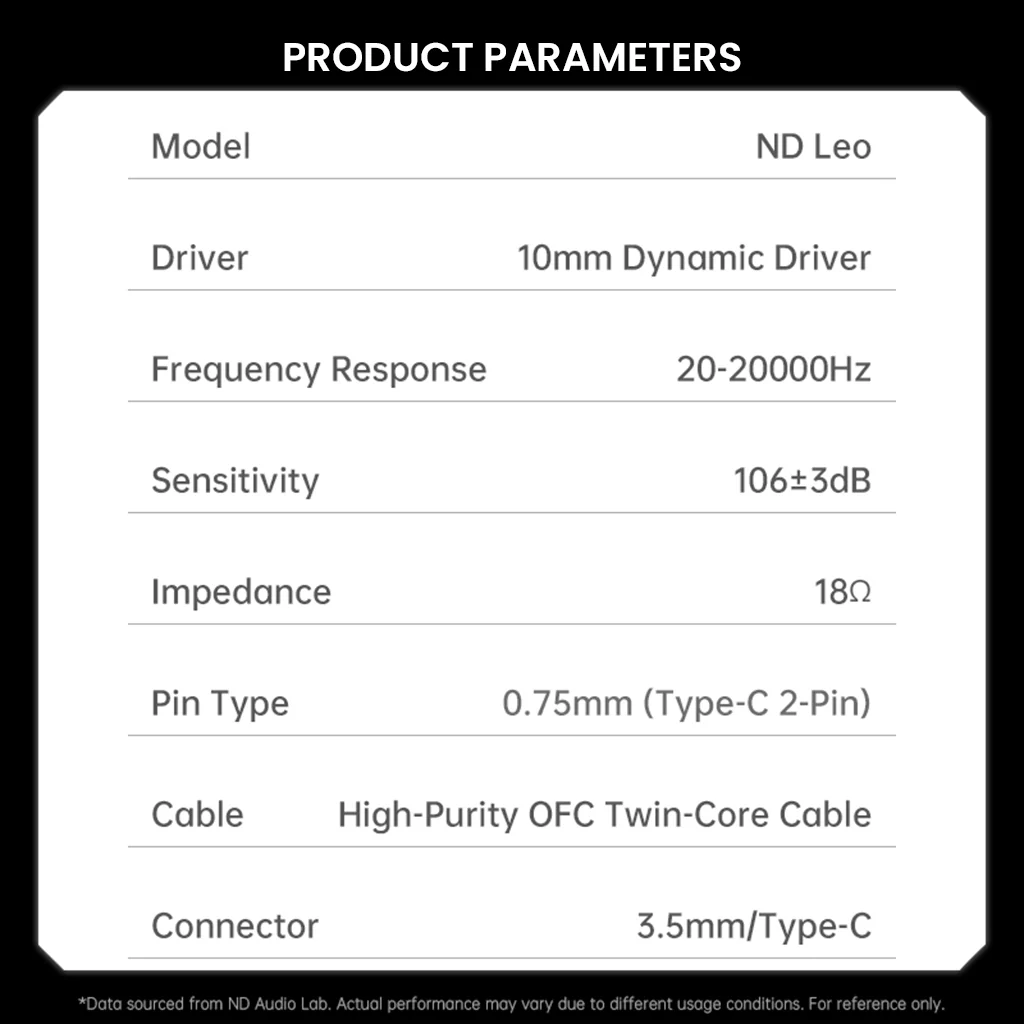 ND - LEO 10mm Dynamic Driver In-Ear Monitor - Image 13