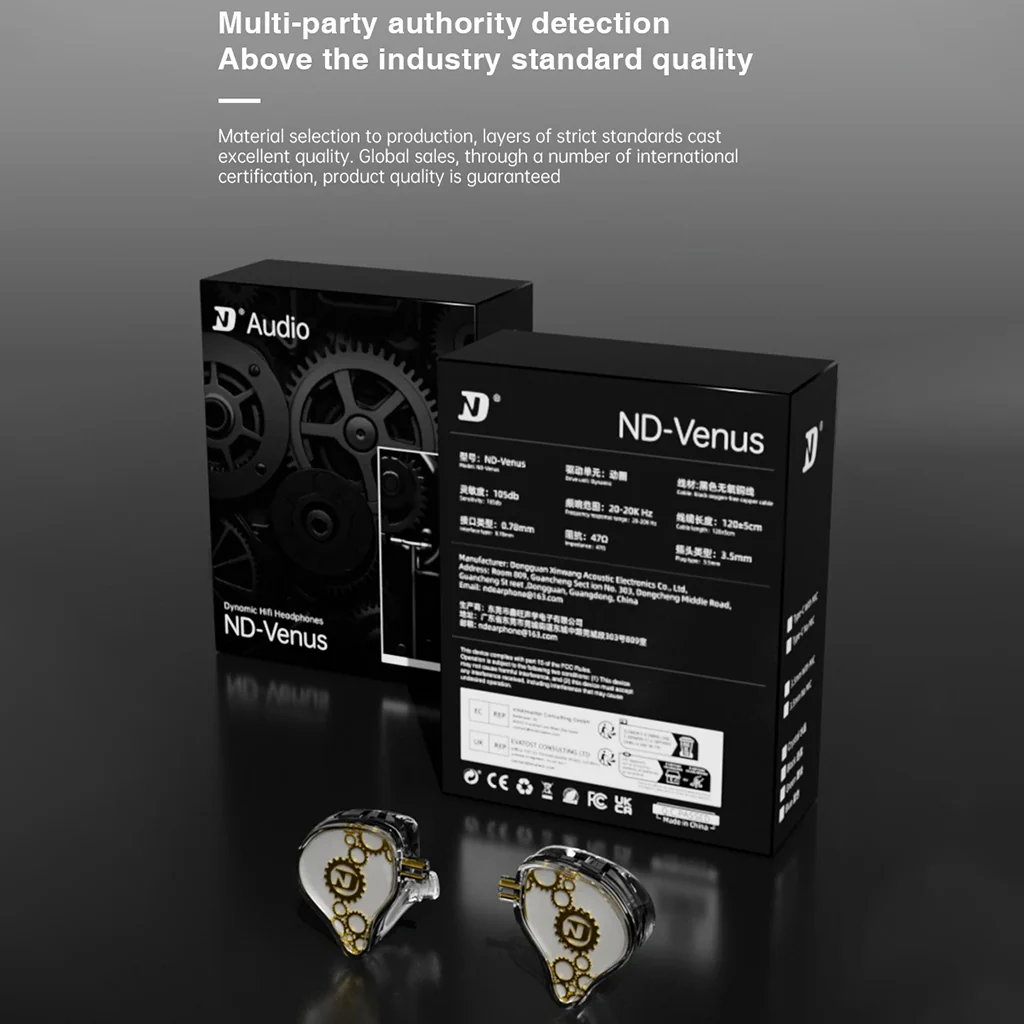 ND Venus Dynamic Driver HiFi IEM - Image 13