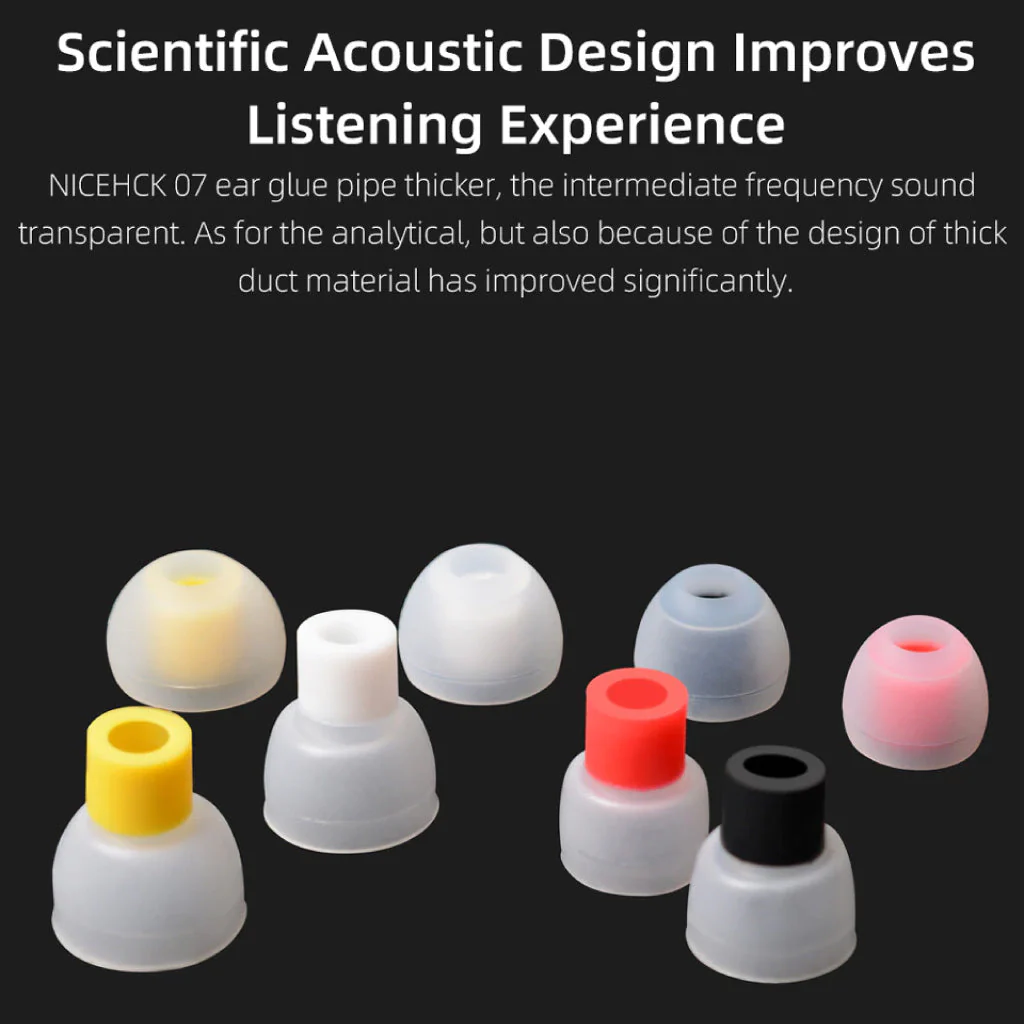 NICEHCK - 07 Silicone Noise Isolating Eartips - Image 4
