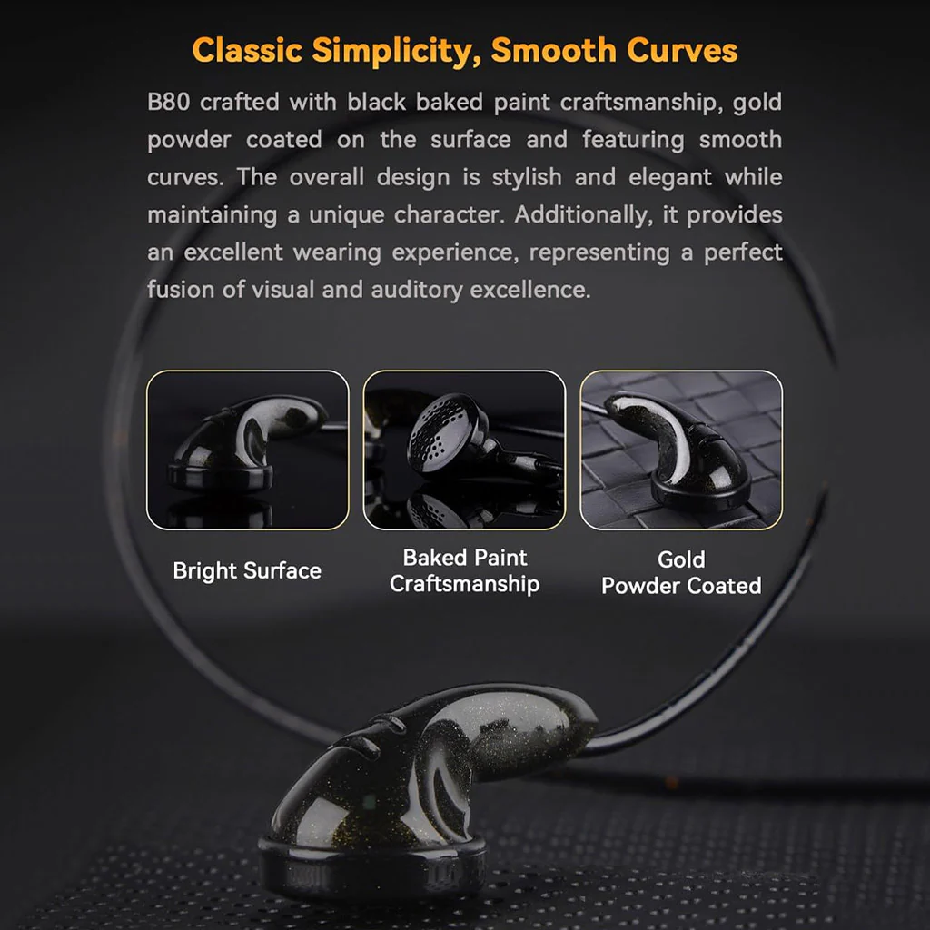 NiceHCK - B80 Flathead Wired Earphone - Image 4