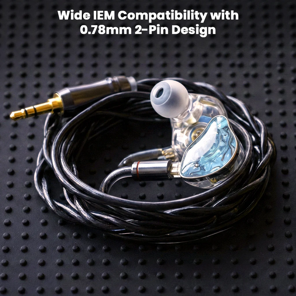 NICEHCK – DuskAg Silver+OCC Shielding Layer IEM Upgrade Cable - Image 10