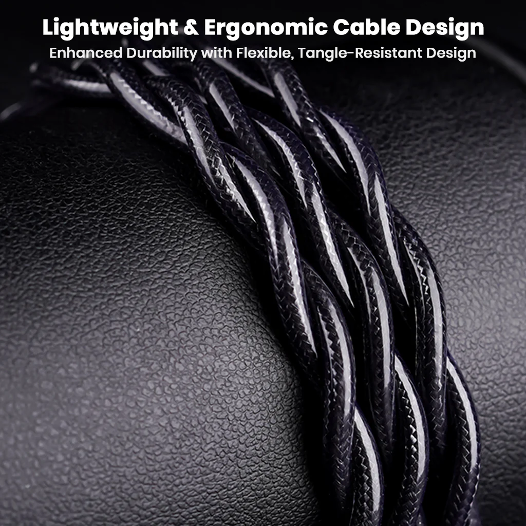 NICEHCK – DuskAg Silver+OCC Shielding Layer IEM Upgrade Cable - Image 4