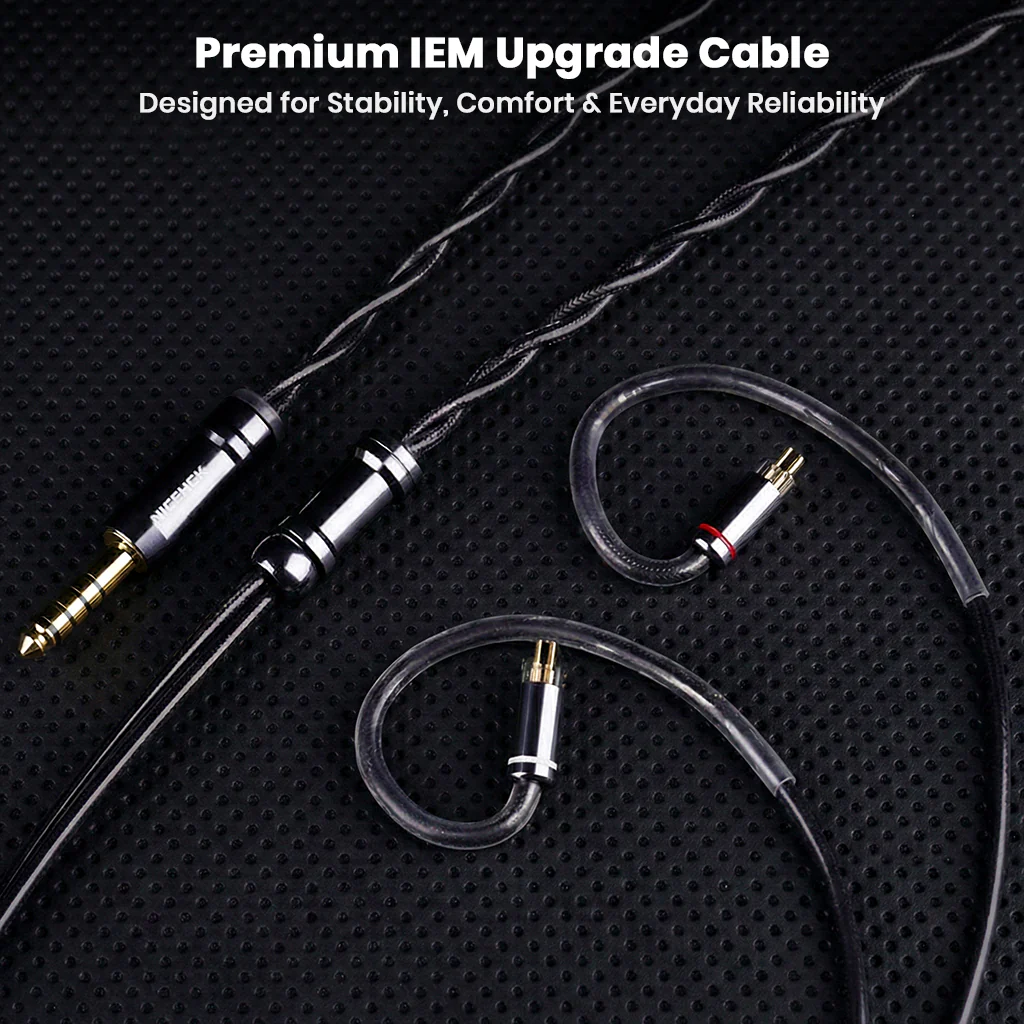 NICEHCK – DuskAg Silver+OCC Shielding Layer IEM Upgrade Cable - Image 6