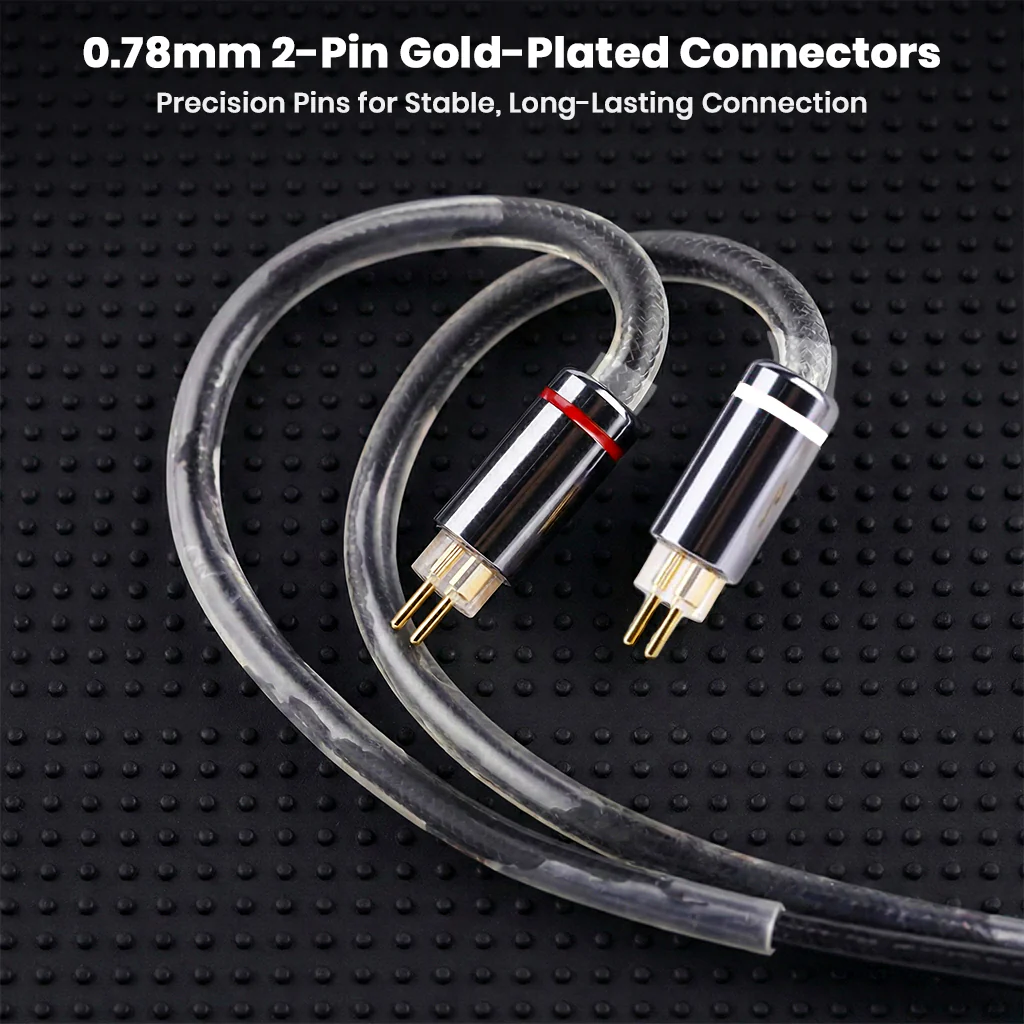 NICEHCK – DuskAg Silver+OCC Shielding Layer IEM Upgrade Cable - Image 7