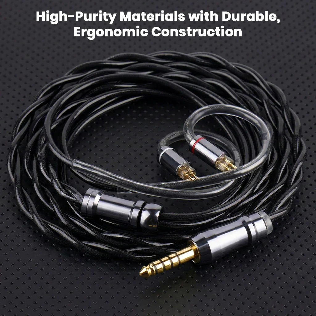 NICEHCK – DuskAg Silver+OCC Shielding Layer IEM Upgrade Cable - Image 9