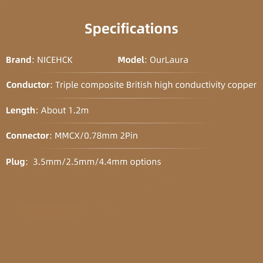 NiceHCK - OurLaura 16.6AWG Upgrade Cable For IEMs - Image 15