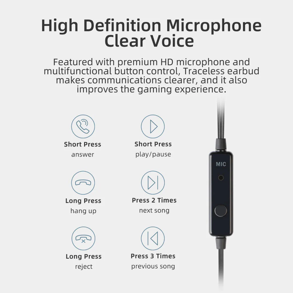NICEHCK - Traceless Wired Earphone - Image 10