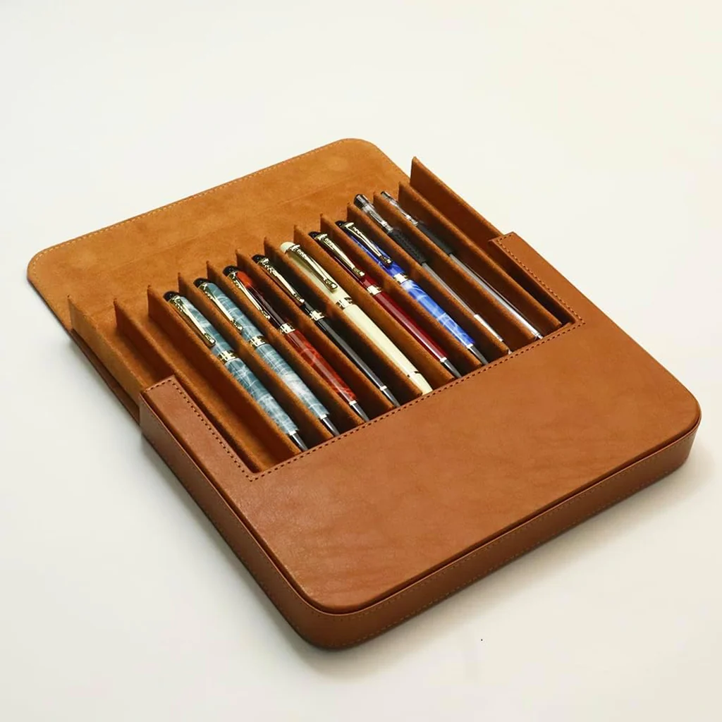 AUDIOCULAR - PC-06 12 Pen Slots PU Display Case - Image 10
