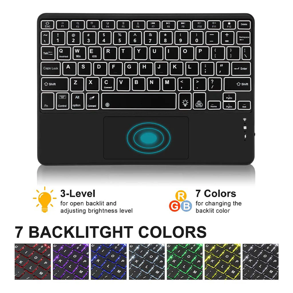 PST-M7112 Keyboard Case for Xiaomi Pad 7 / 7 Pro 11.2” - Image 5