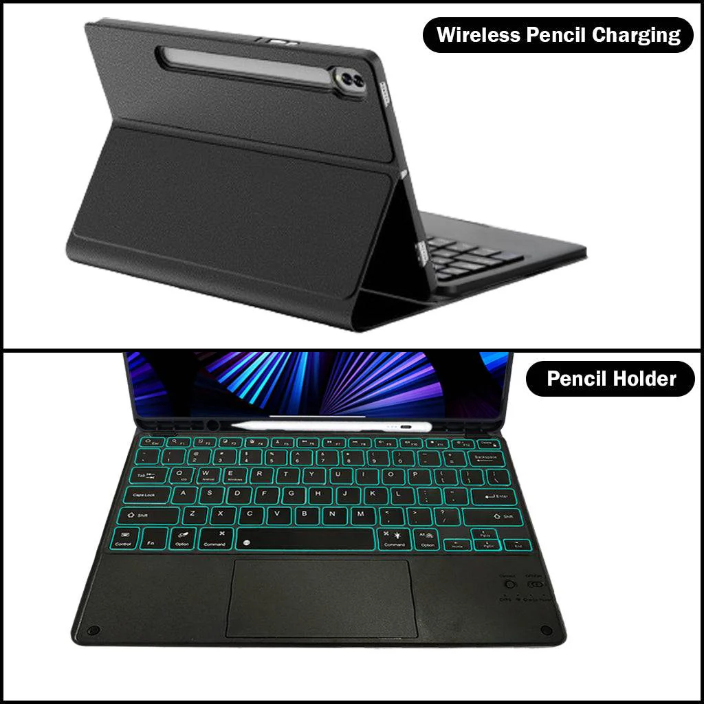PST-X610 Keyboard Case for Samsung Galaxy Tab S9 Plus 12.4 inch/ S9 FE+ - Image 8