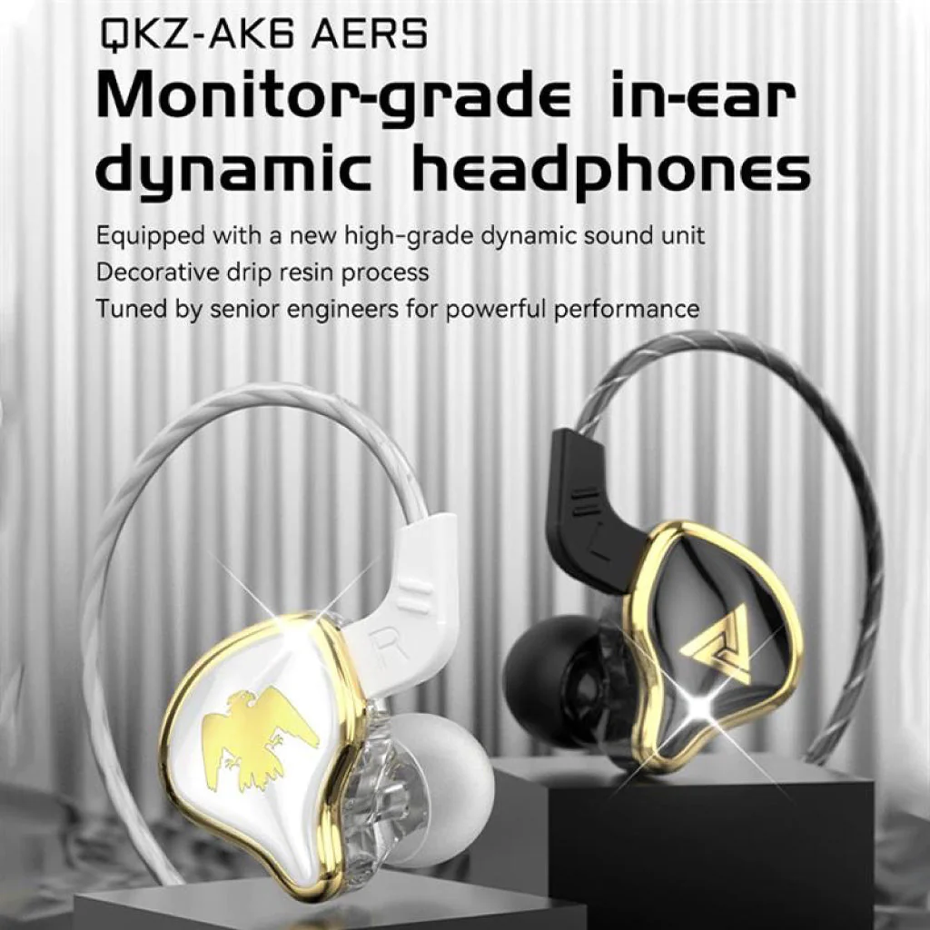 QKZ - AK6 Ares Wired IEM - Image 8
