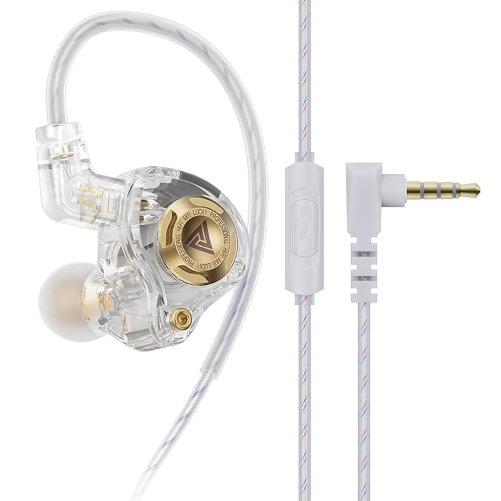 QKZ- AK6 Lucky IEM with 3 Custom Tuning Modes - Image 17