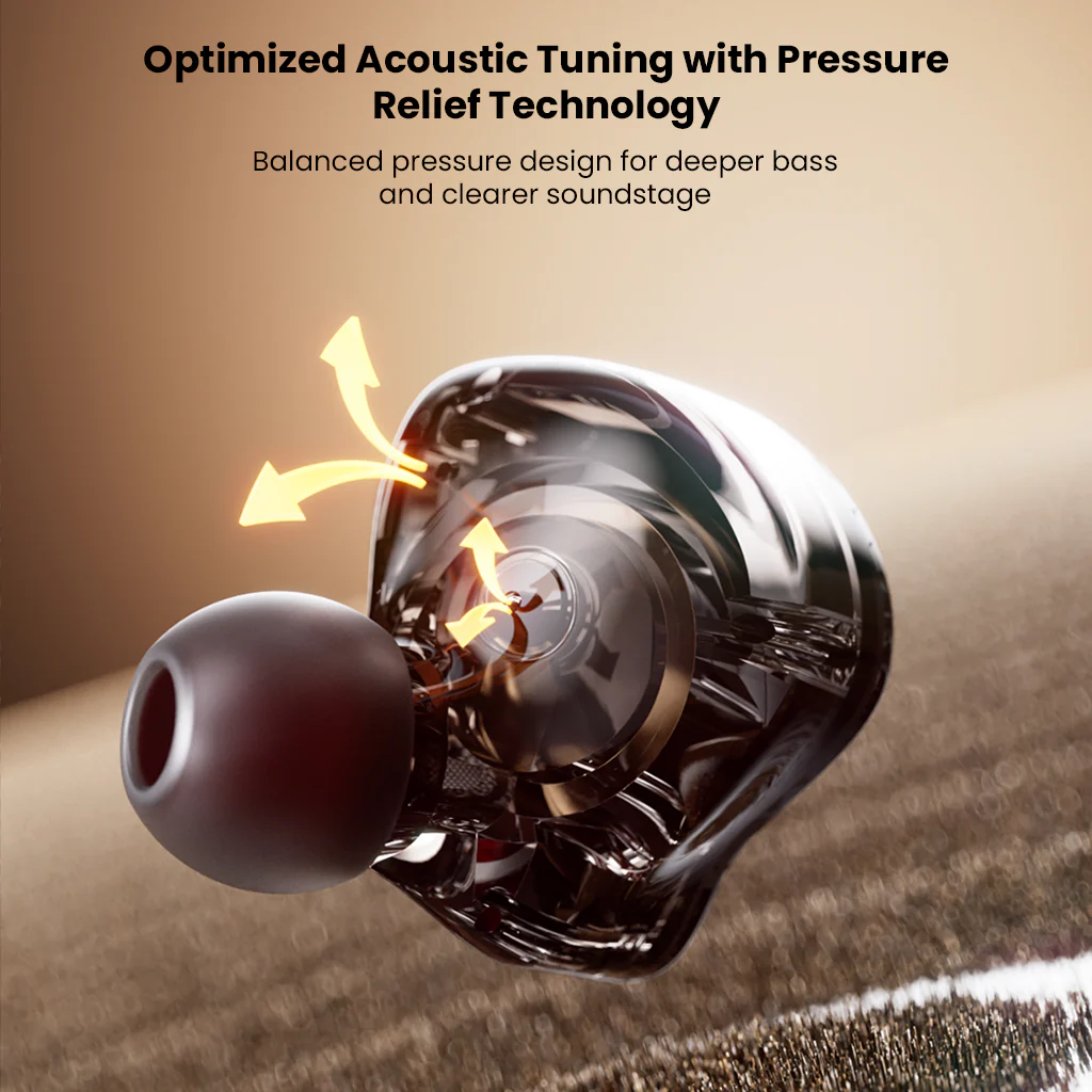 QKZ- AK9 Pro 11mm Dynamic Driver In-Ear Monitor - Image 5