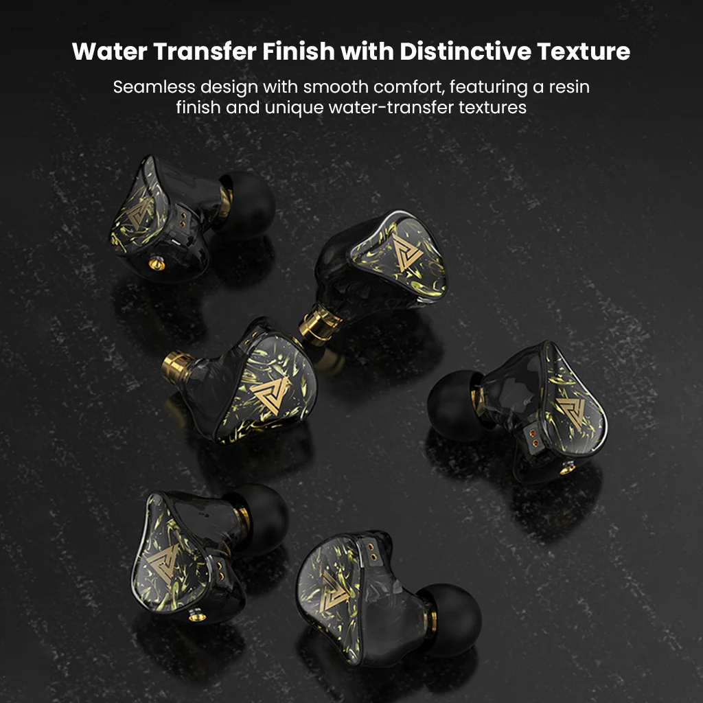 QKZ - Kaiser 10mm Dual Dynamic Driver HiFi In-Ear Monitor Earphones - Image 8