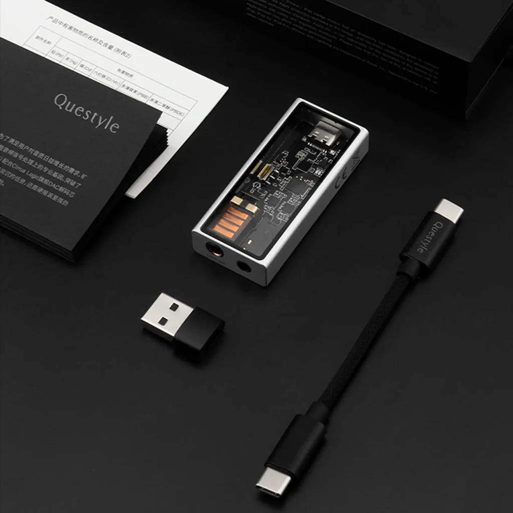 QUESTYLE- M15C CS43131 DAC Chip Portable DAC/Amp - Image 10