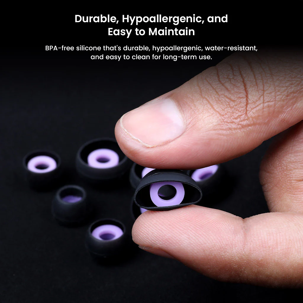 Roseselsa- QT Superbowl Silicone EarTips for IEMs and Replacement Cables - Image 6