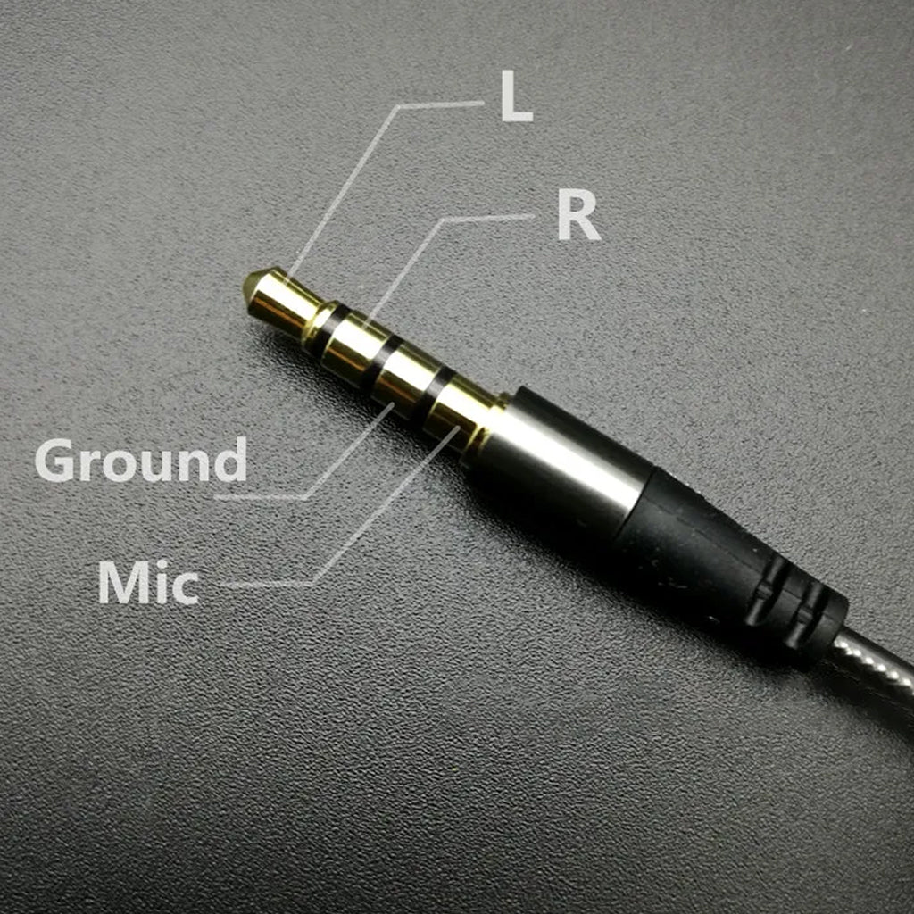 RY04 15mm Dynamic Driver Wired Earphone - Image 3
