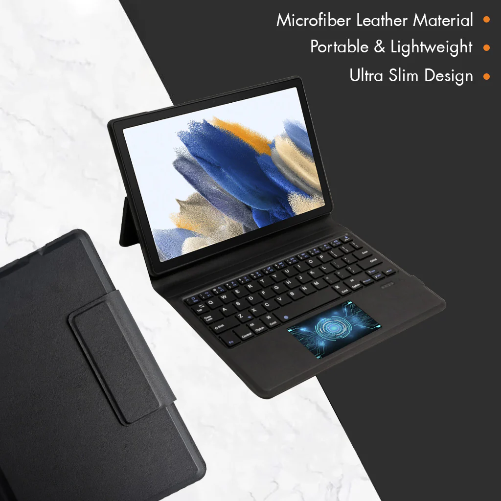 TECPHILE - S-ZW104 Keyboard Case for Realme Pad - Image 4