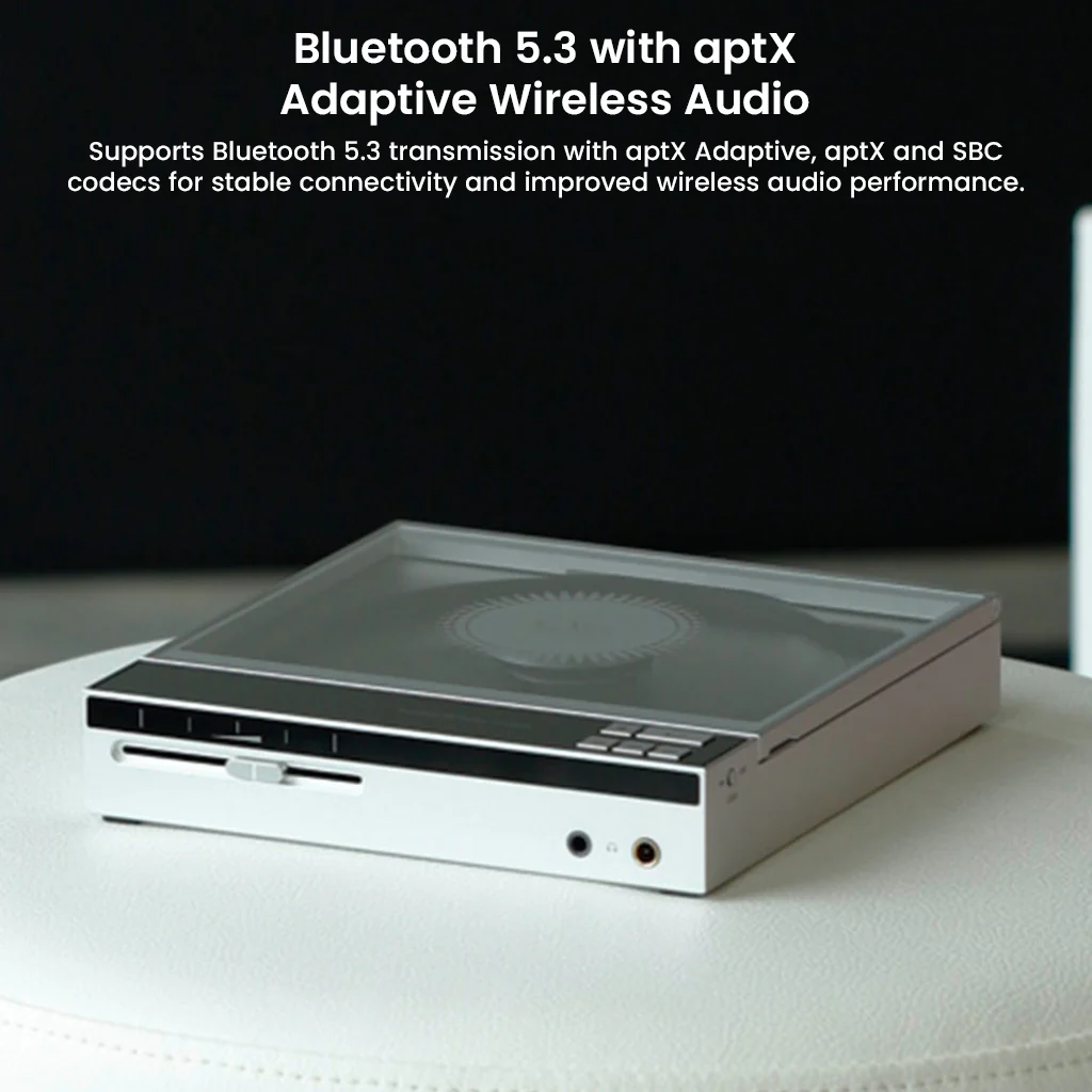 SHANLING – EC Zero AKM Portable HiFi CD Player & Ripper - Image 5