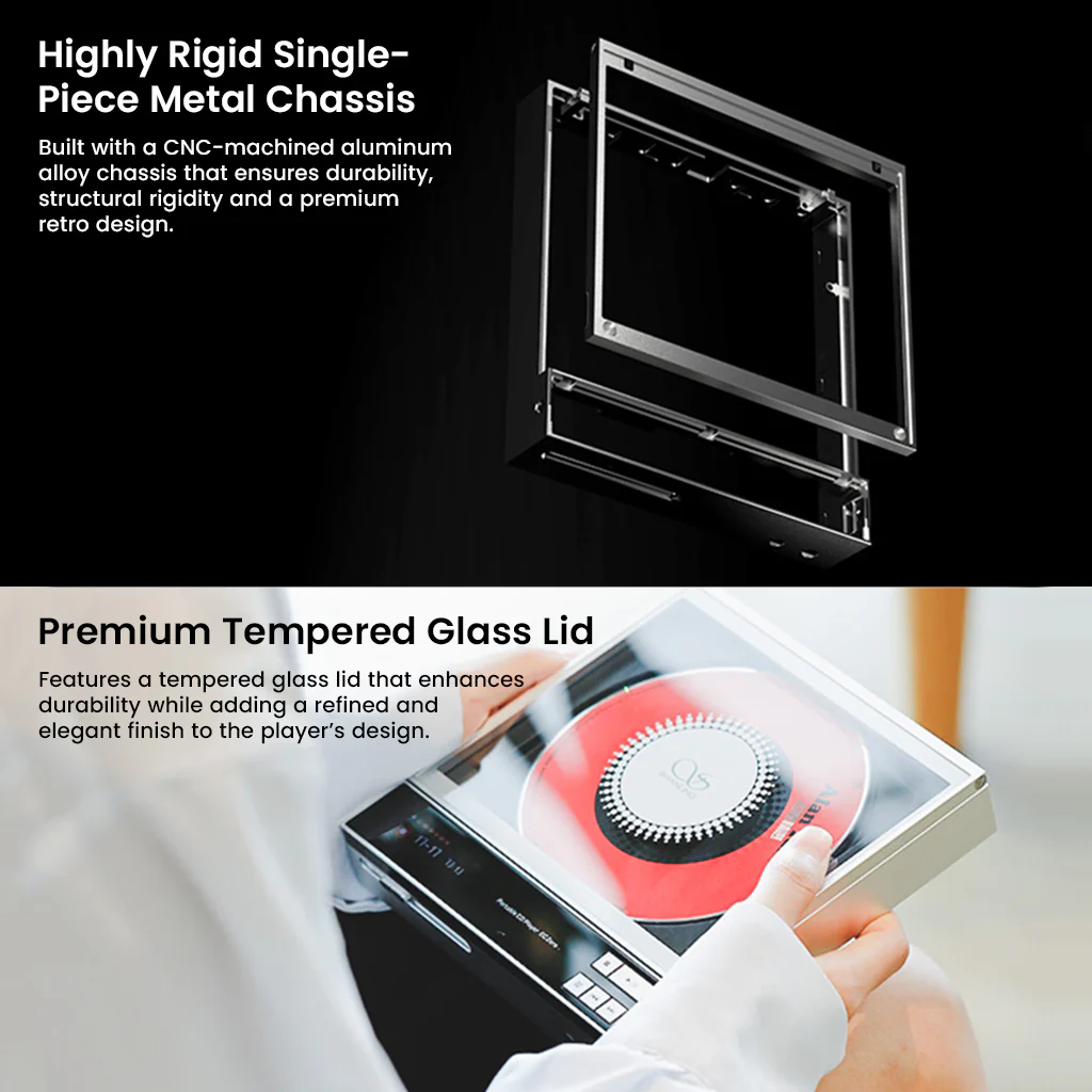 SHANLING – EC Zero AKM Portable HiFi CD Player & Ripper - Image 8
