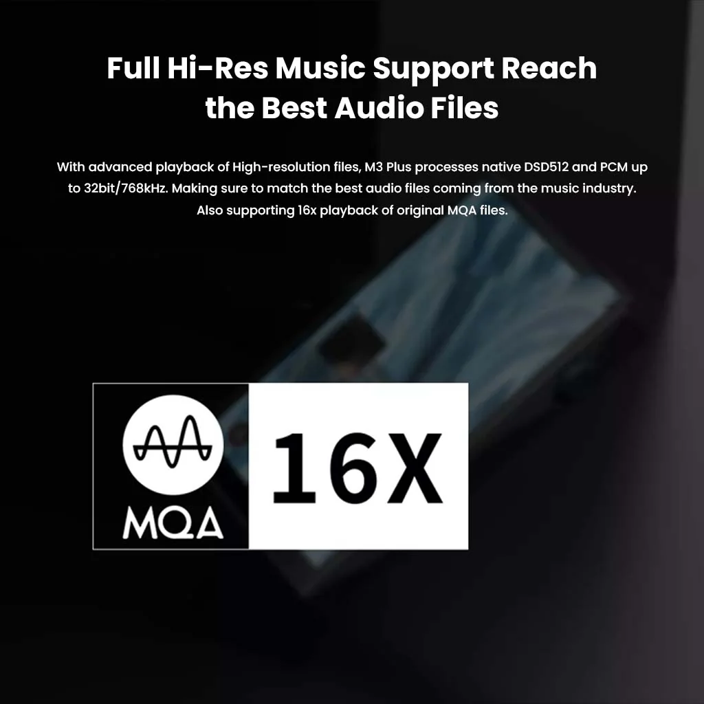 SHANLING - M3 Plus Android13 4xCS43198 Portable Digital Audio Player - Image 8