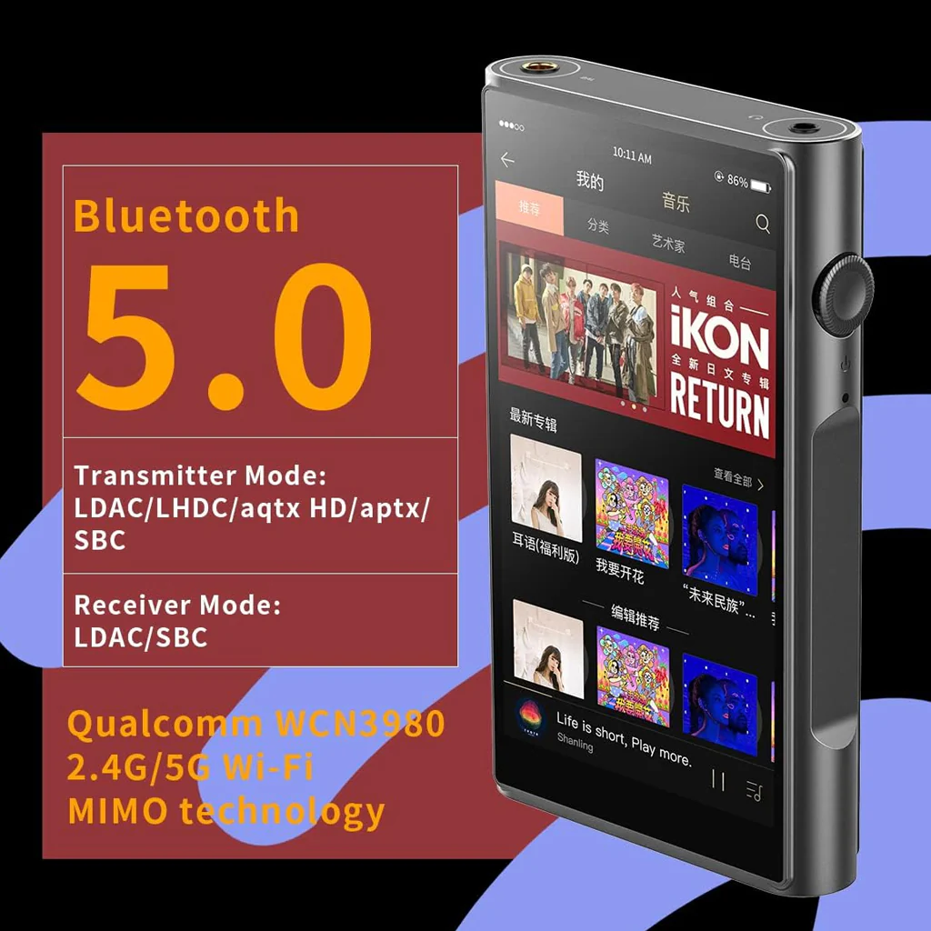 SHANLING M6 Ultra Digital Audio Player - Image 6