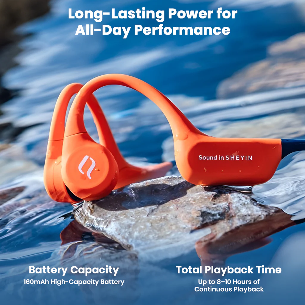 SHEYIN - X9 IPX8 Bone Conduction Bluetooth Headphones - Image 3