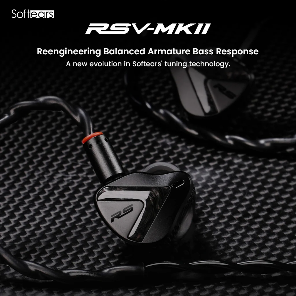 Softears – RSV-MKII 5BA 4-Way Crossover IEM - Image 3